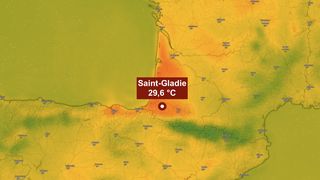 Bláznivé počasí. Ve Francii naměřili téměř třicítku