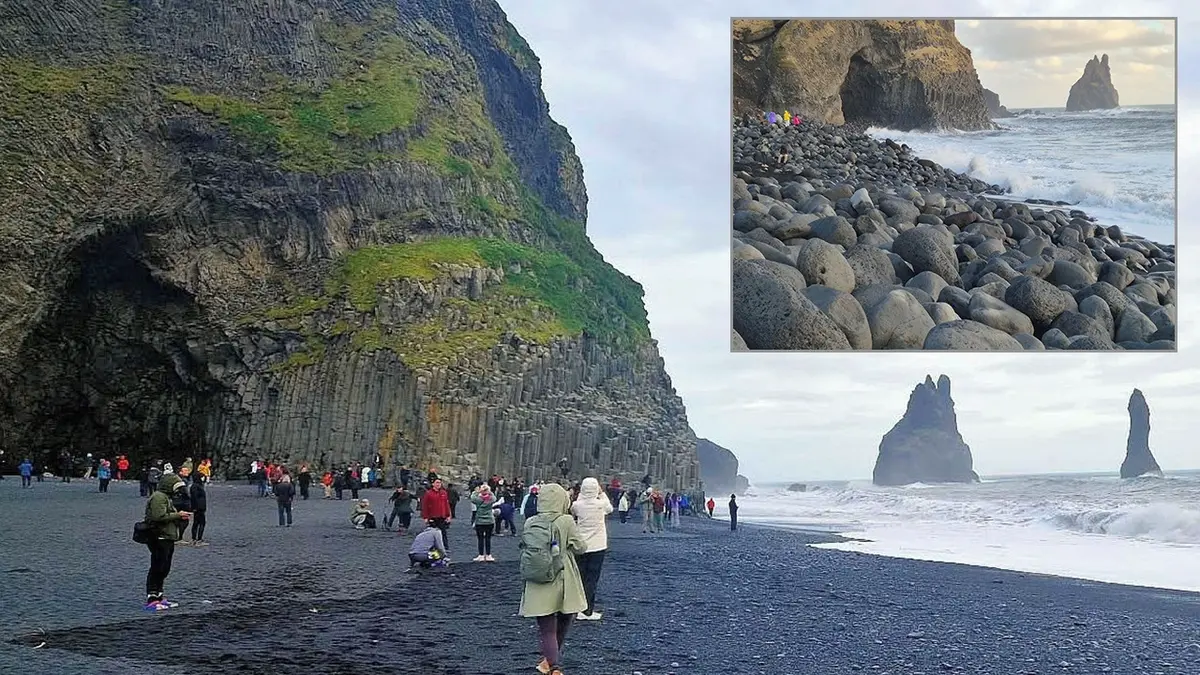 Eroze k nepoznání změnila legendární islandskou pláž Reynisfjara