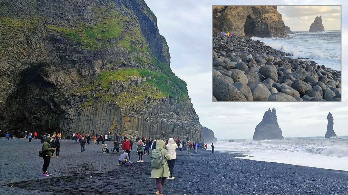 Eroze k nepoznání změnila legendární islandskou pláž Reynisfjara