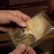 Druhá strana pohlednice ze vzducholodi