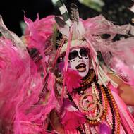 Jako nejelegantnější je hodnocené vystoupení školy Imperatriz Leopoldinense.