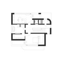 Půdorys druhého patra