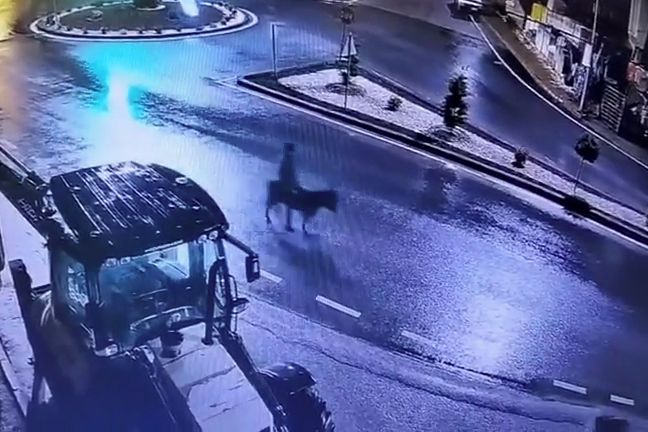 Zloděj v Turecku vykradl klenotnictví a ujel na oslovi