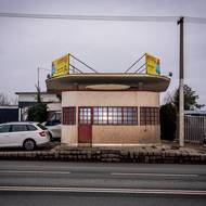 Benzinová pumpa společnosti Bratři Zikmundové (značka BZ) v Hradci Králové