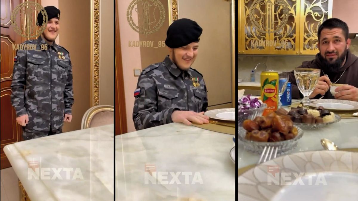 Synovi čečenského vůdce Kadyrova hrozí slepota