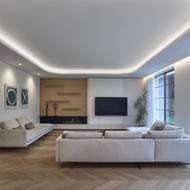 Odkaz na funkcionalistický styl je ve vile všudypřítomný.