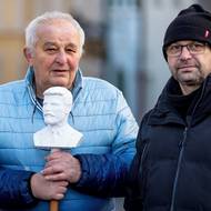 A vyjadřovali podporu prezidentovi republiky.