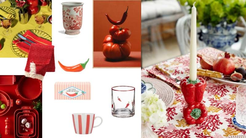 Chilli papričky nejsou jen zpestřením chuti, dobře zafungují i coby dekorace