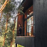 Venkovní prostor tvoří kromě teras i lodžie.