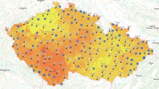 Česko letos poprvé zažívá teploty nad 20 °C