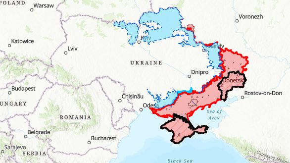 Ukrajina osvobodila minulý týden přes 200 čtverečních kilometrů území