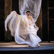 Filip Březina coby Aktaión, thébský lovec, jenž se sám stal kořistí.