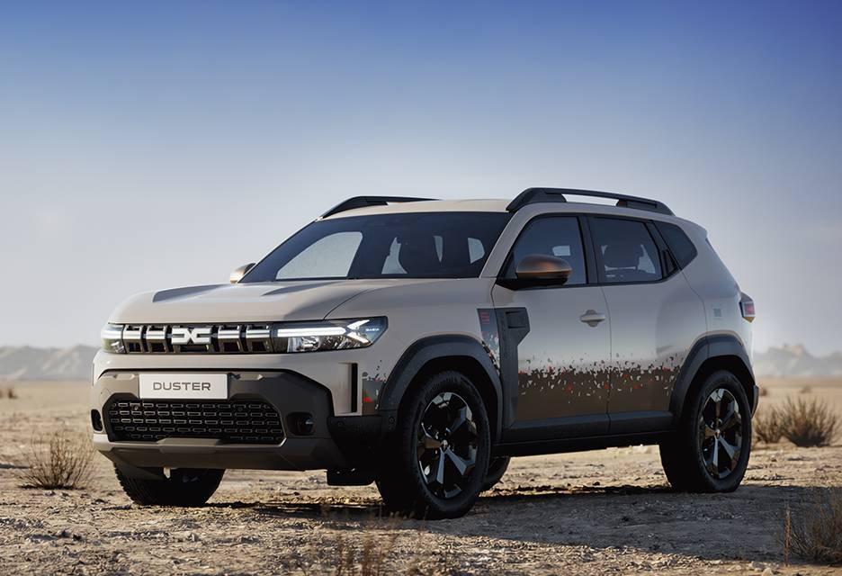 Dacia Duster Spirit of Sand oslavuje úspěch značky na slavné Rallye Dakar.