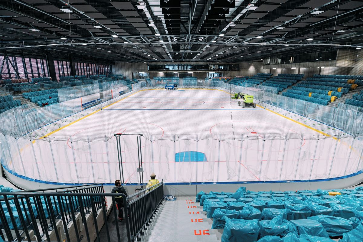 Velká rekonstrukce zimního stadionu v Třebíči končí, kostka nad ledem zatím chybí
