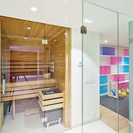 V suterénu vzniklo wellness zázemí.