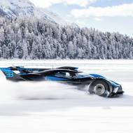 Vozy Bugatti na akci The I.C.E. ve Svatém Mořici