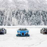 Zastoupeny však byly i starší modely, včetně Veyronu…