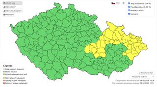 Meteorologové varovali před náledím