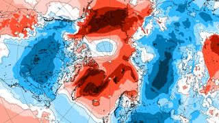 Zima naruby: Arktida rekordně teplá, mrazy míří na jih