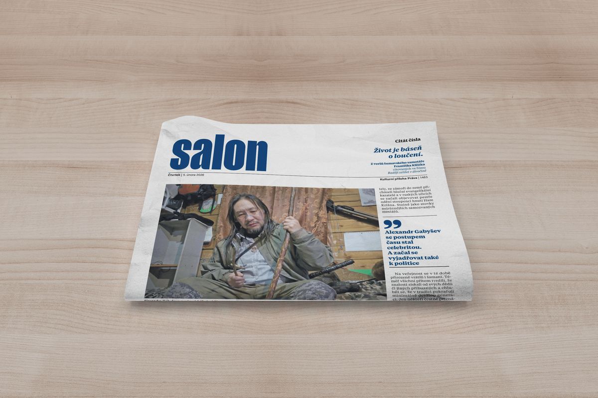 Vychází nový Salon: Sibiřský šaman proti Putinovi, Pavel Klusák o Ženské práci i romány Adanii Shibli a Aleše Palána