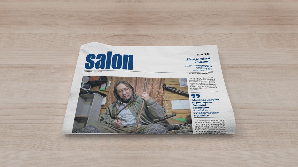 Vychází nový Salon: Sibiřský šaman proti Putinovi, Pavel Klusák o Ženské práci i romány Adanii Shibli a Aleše Palána