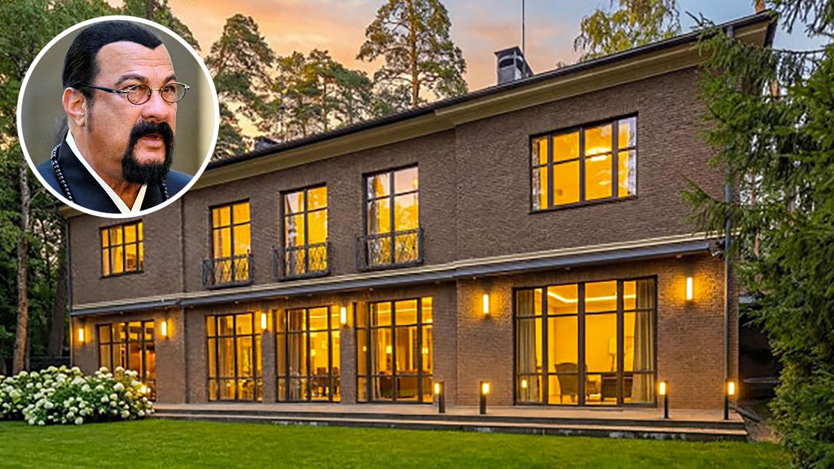 Steven Seagal prodává svůj dům v luxusní moskevské čtvrti. Nahlédněte do něj