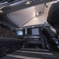 Mercedes-Benz Marco Polo ve verzi Horizon postrádá modul lednice.