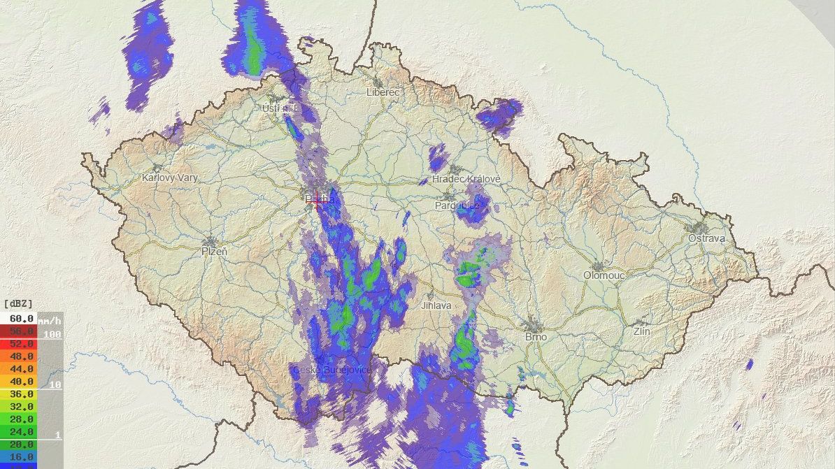 Saharský prach dopadl na český sníh