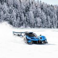 Vozy Bugatti na akci The I.C.E. ve Svatém Mořici