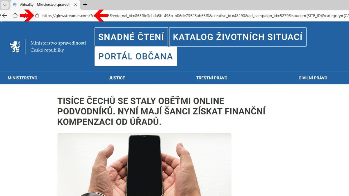 Obrali vás kyberšmejdi a chcete peníze zpátky? Policie varovala před falešným webem