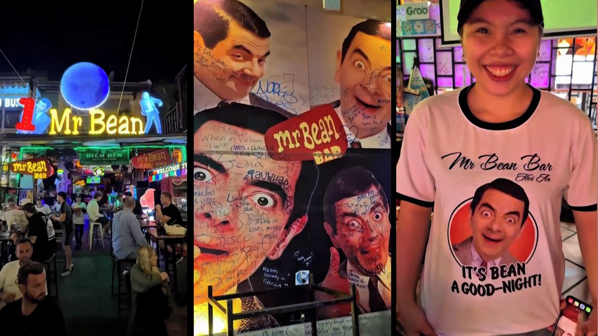 Tady byste ho nečekali. Bar zasvěcený Mr. Beanovi je kuriozitou historického vietnamského města