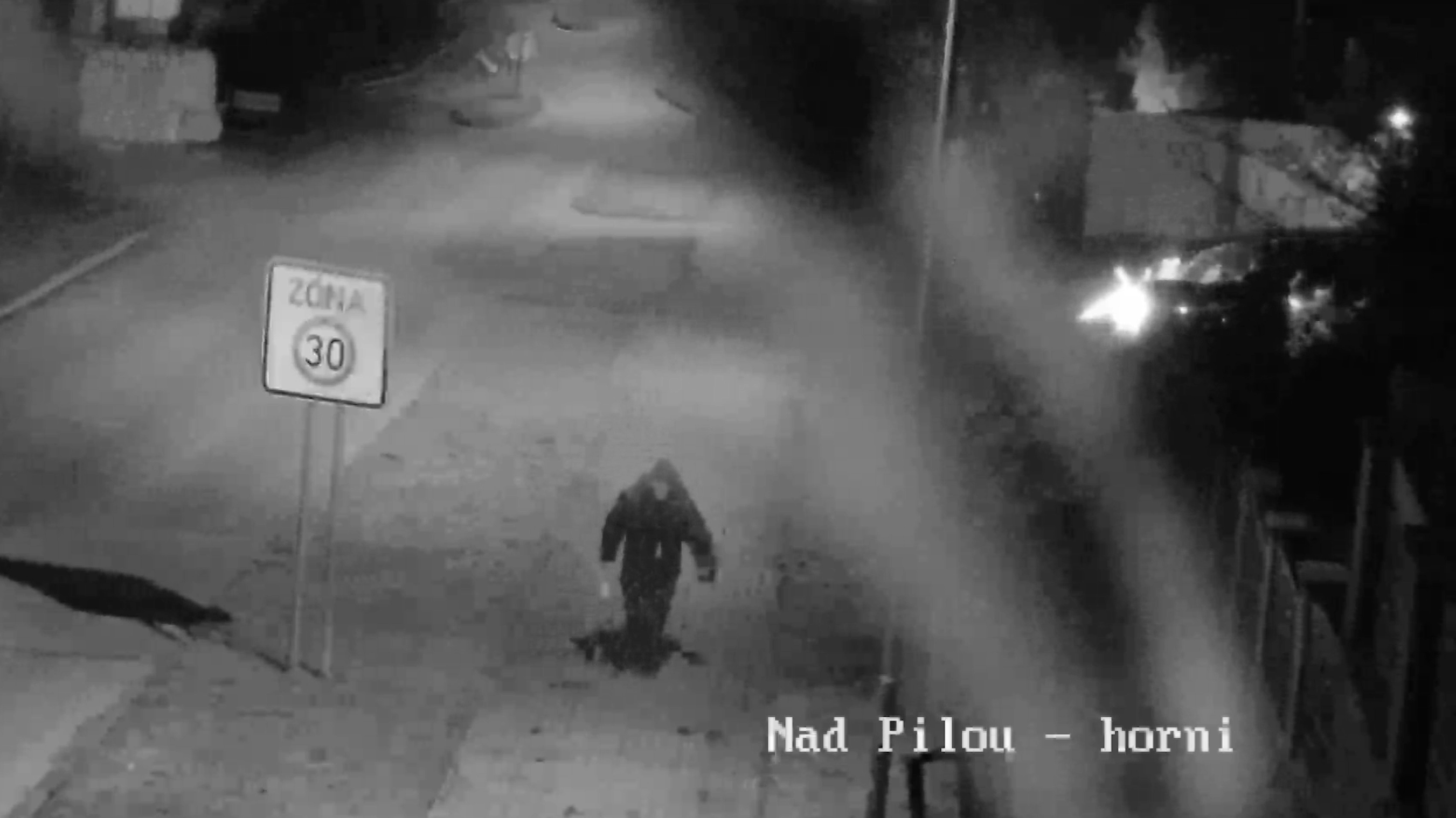 Cảnh sát tìm kiếm người đàn ông trong video, người có khả năng là kẻ đốt xe.