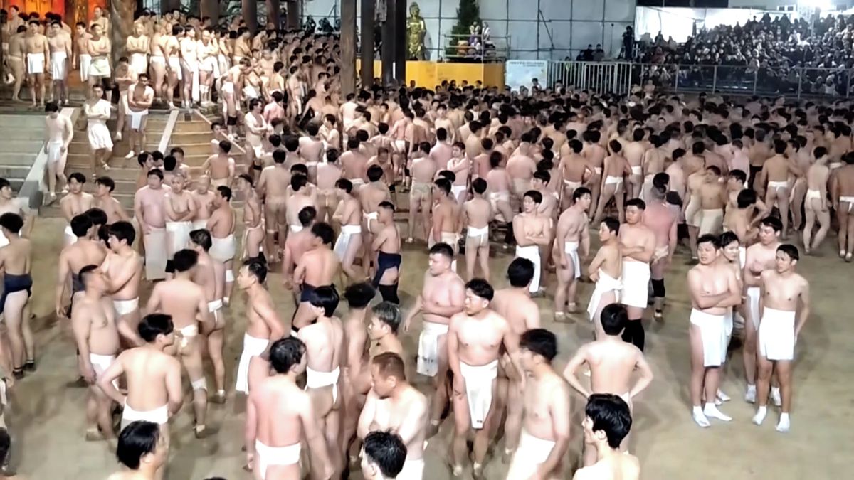 Během nahého festivalu skončili tři muži v bezvědomí