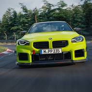 BMW M2 M Performance Track Kit přináší například nový přední splitter, který po vysunutí na okruhu zvyšuje přítlak.