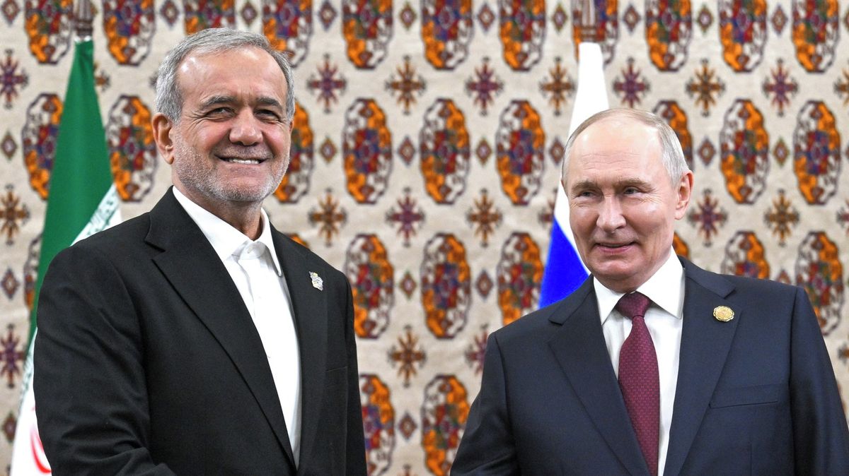 Ruská podpora Íránu: Držte se, to zvládnete