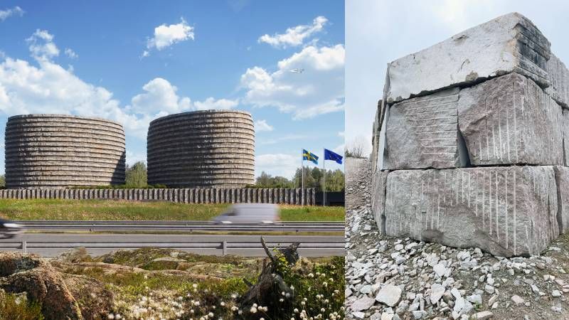 Fantastický kontrast: Ve Švédsku postaví datová centra, která vypadají jako megalitické monumenty