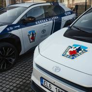 Vozy zdobí speciální grafika.