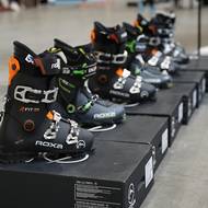 Na své si přišli také milovníci zimních sportů, vyzkoušet si bylo možné i různé řady lyžáků.