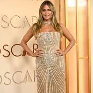 Heidi Klumová tentokrát v decentním modelu značky Chrome Hearts.