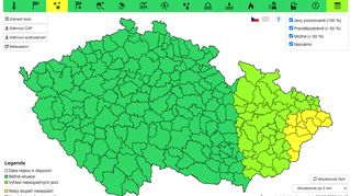 Meteorologové varují před sněžením