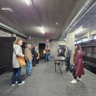 Luxusní prostory budou mít také hostující týmy.