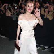 Na přehlídku dorazila i herečka Diane Krugerová. 