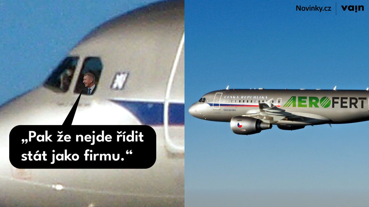 Andrej Babiš si založil aerolinky. Je pilot, dispečer i steward v jednom!