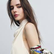 Šátek s potiskem, Zara, 549 Kč