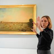 Londýn: Primátorská slavnost na Temži, mistrovské dílo Giovanniho Antonia Canala (Canaletta). O jeho významu vyprávěla Novinkám Dita Baker, ředitelka Správy Lobkowiczkých sbírek.