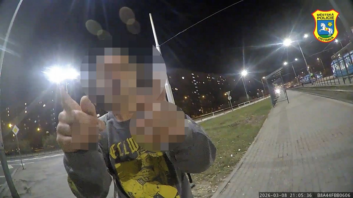 Jsem čtvrtá brigáda rychlého nasazení, tvrdil agresivní opilec strážníkům v Ostravě