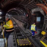 Noční údržbové a opravárenské práce ve stanici Florenc a jejím podzemí 27. března 2026