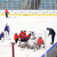 Mládežnické týmy Horácké Slavie trénují už v nové aréně.