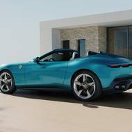 Ferrari Amalfi Spider v barvě zelené Costiera