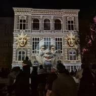 Videomapping na budově Západočeského muzea v Plzni od zakladatele bulharského MP-Studio je inspirovaný rytmem festivalu.